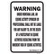 Signmission Safety Sign, 12 in Height, Aluminum, 18 in Length, 25157 A-1218-25157 - alternate 1